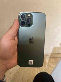 ايفون 13 برو ماكس 256 بطاريه 90 لون بحري مكفول اي خلل مابي  ايفون 13 ب...