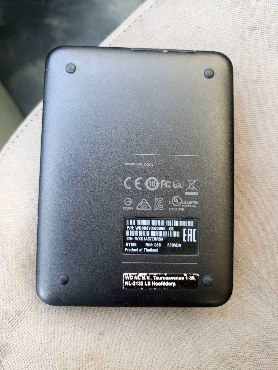 هارد WD Elements خارجي سعة 2 تيرا USB 3.0 بسرعة نقل توصل تقريباً 80-120 ميكا بالثانية، سعره 70 الف عنواني نجف شارع المدينة


**إذا كنت صاحب هذا الإعلان وتريد حذفه لأي سبب، رجاءا أرسل رسالة إلى الدعم الفني**