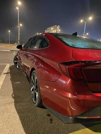 سوناتا 2023 vip محرك 1600 توربو مواصفات لمتد مفوله 1/1 لون احمر بصمه  ...