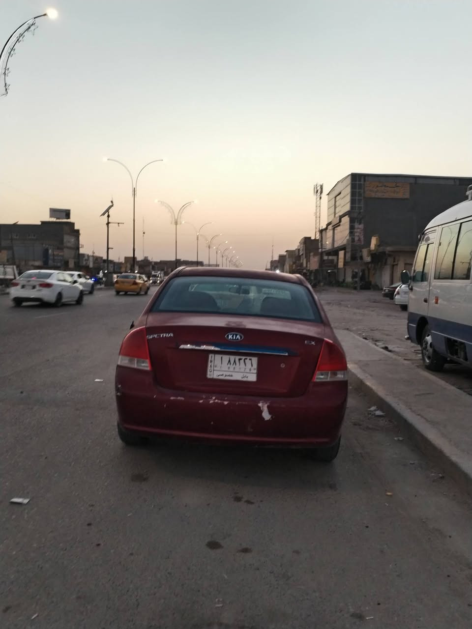 سلام عليكم من رخصت الأدمن كيا سبكتره مديل ٢٠٠٨ السيارة مصبغوه عام السعر ٦٥ وبيه مجال *********** مكاني بابل
