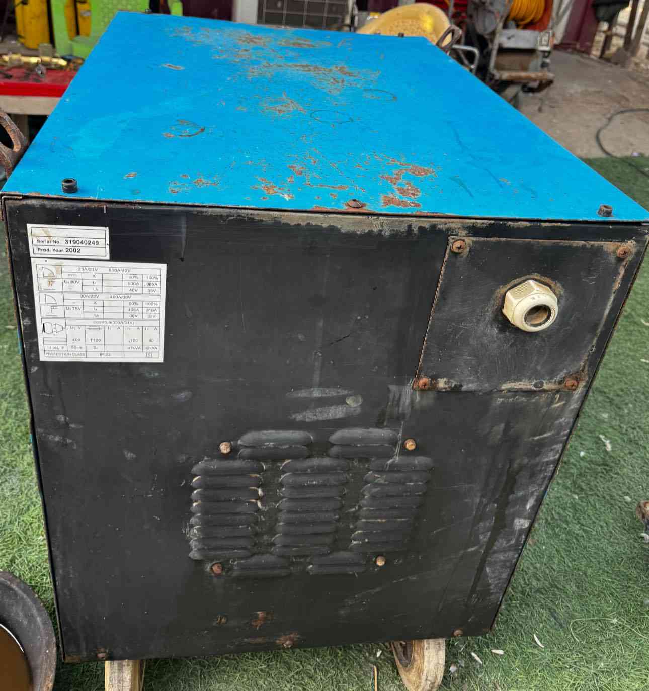 🛠️ متوفر الآن 🛠️
مكينة Teg 501 صناعية عالية الكفاءة، مناسبة لمختلف التطبيقات الإنتاجية والخدمية

🔩 الاستخدامات:
• أعمال اللحام والتصنيع المعدني
• خطوط الإنتاج الصناعية الثقيلة
• مشاريع المقاولات والورش الميكانيكية
• بيئات العمل ذات الضغط العالي والظروف القاسية

📦 الكمية: متوفرة 1 قطعة
💰 الأسعار: تنافسية ومناسبة للمشاريع الصغيرة والكبيرة

✅ جودة عالية – تصميم متين ومقاوم للتآكل
✅ أداء ثابت مع عمر افتراضي طويل
✅ صيانة سهلة وتكلفة تشغيل منخفضة
✅ مناسبة للاستخدام المستمر في البيئات الصناعية

📲 للتواصل والطلب: ***********
أو عبر الرسائل الخاص
