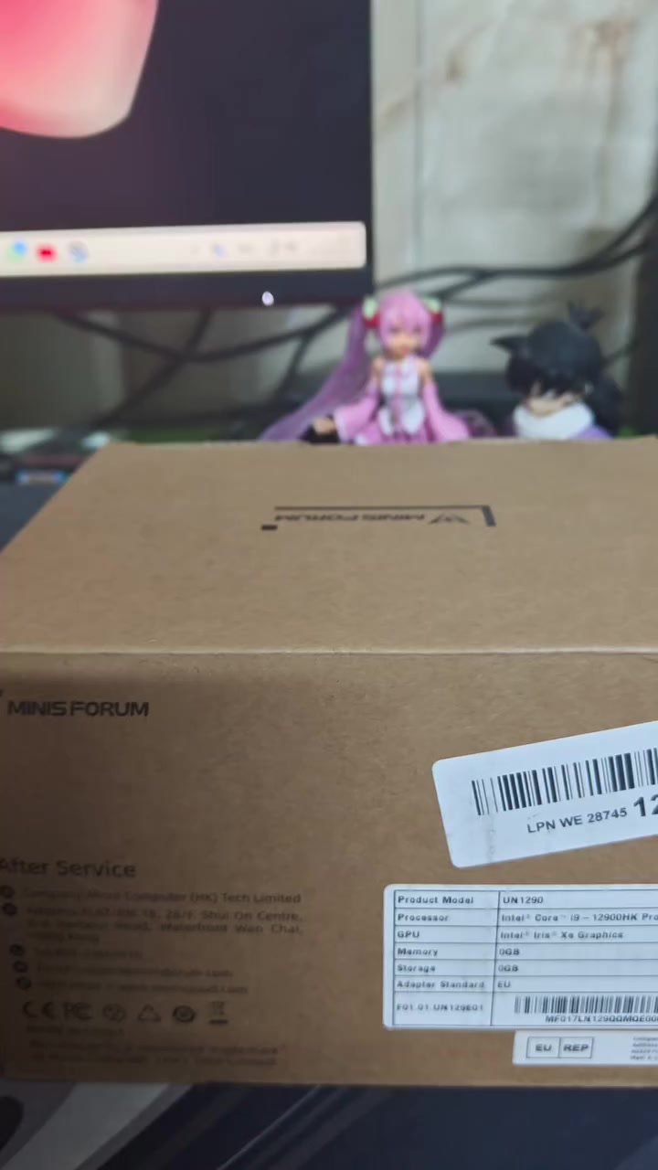 السعر قفل ٢٧٥ الف بدون عملة
جهاز كمبيوتر صغير MINISFORUM UN1290، معالج Intel Core i9-12900HK من الجيل الثاني عشر (14 نواة/20 خيطًا)، إصدار Barebone، منافذ HDMI/DP/USB-C تدعم دقة 4K بمعدل 60 هرتز، فتحة لمحرك أقراص صلبة 2.5 واي فاي 6E/BT5.2/2.5G LAN، 4 منافذ USB


**إذا كنت صاحب هذا الإعلان وتريد حذفه لأي سبب، رجاءا أرسل رسالة إلى الدعم الفني**