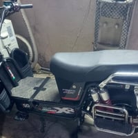 دراجة كهربائية • ٦ بطاريات • جهاز إنذار