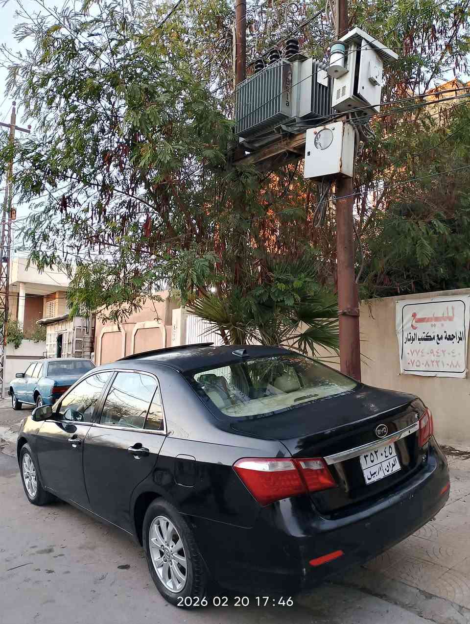 للبيع f7 byd ومراوس حسب القناعه 
ملاحظه صاحب السيارة موجود بس ميقبل يحول اطيك رقمه وانت تنجاز 
السياره فول واحد على واحد محرك شرط كير عادي تبريد ثلج تتدفئه كهربائياتها كلها شغاله بدون ضرر بيها قطعتين بخ بدون معجون مكاني موصل الايسر سعر 39 تواصل على رقم ***********
***********
