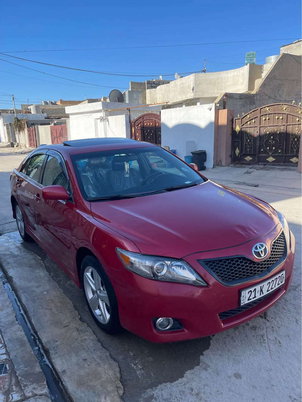 كامري 2010 SE محرك افليون مواصفات سلايد بصمة بيها صبغ بونيد وجاملج وباب سايق باب وره سايق نصها صبغ بدنه بيها اشوية تعديل 
مكان سيارة كركوك
***********
*********** واتس اب كركوك, العراق
