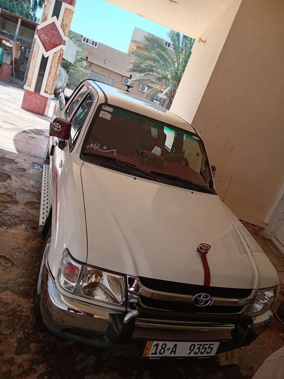 سلام عليكم للبيع تيوتا جمره 2004السعر 140وبيهه مجال سياره جديد بيهه باردات تايرات جدد صدر جديد سياره ما تصرف عليهه فلس لا صبغ لا حادث كامله من كلشي اتصل ***********/*********** العنوان الفلوجه الصقلاويه

