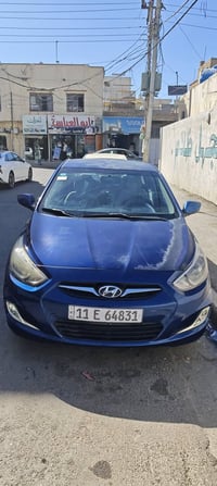 اكسنت 2015 امريكي حادثه كلش بسيط مبين بالصوره الحادث الامريكي  للاستفس...