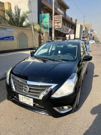 نيسان فيرسا وارد امريكي موديل 2019 ماشية 45 الف حقيقي مواصفات sv بصمة ...