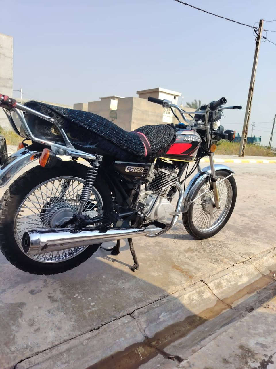 سلام عليكم دراجه البيع موديل 21 اوراق بي كهربائيات كلهه شقاله  المكان قريت كشكول الجبير  رقم الهاتف ***********بس الشراي يتصل سعر 575
