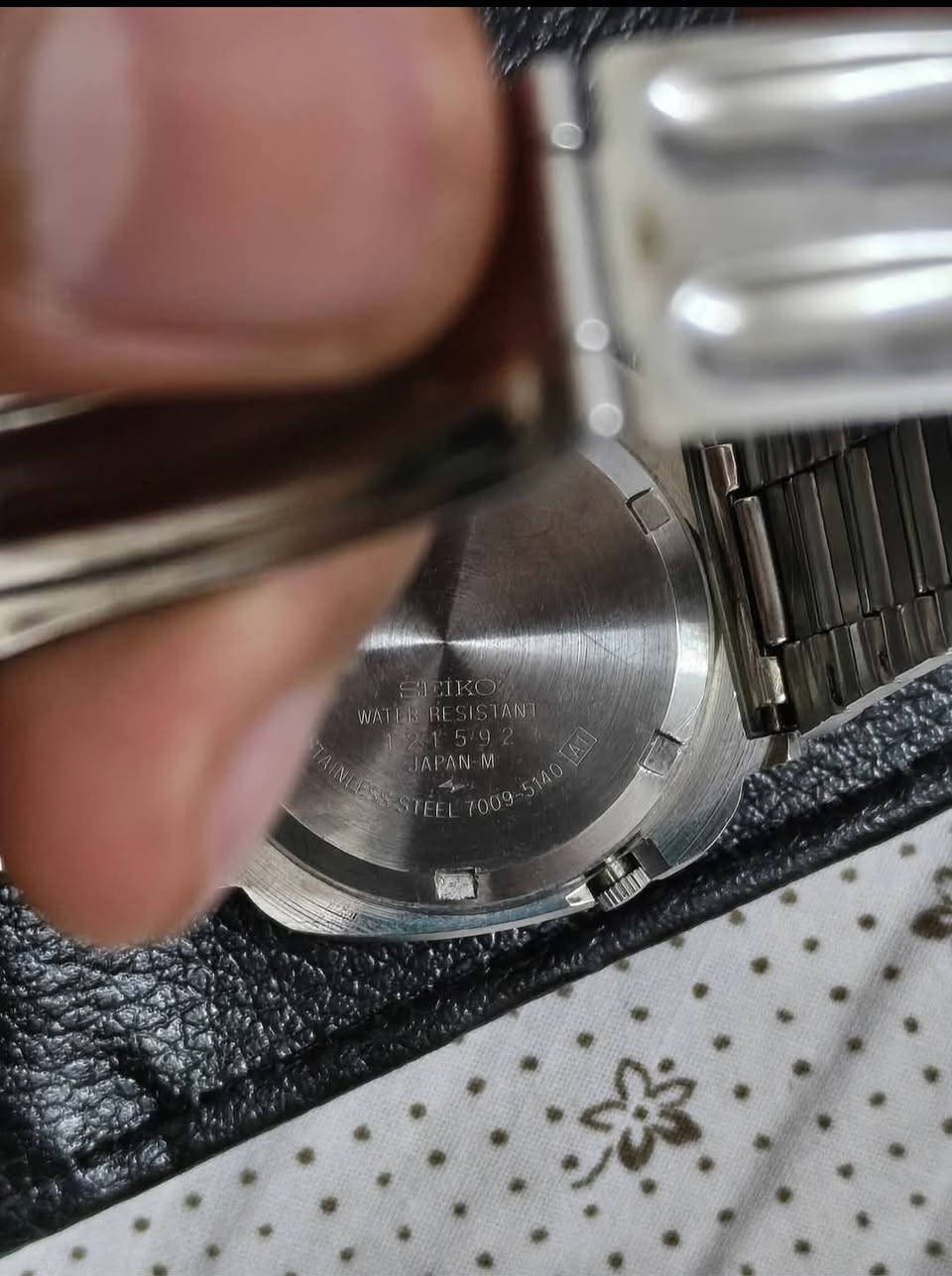 ساعه سايكو 5 ياباني اصلي اوتوماتيك صناعه قديمه سعره 100


**إذا كنت صاحب هذا الإعلان وتريد حذفه لأي سبب، رجاءا أرسل رسالة إلى الدعم الفني**