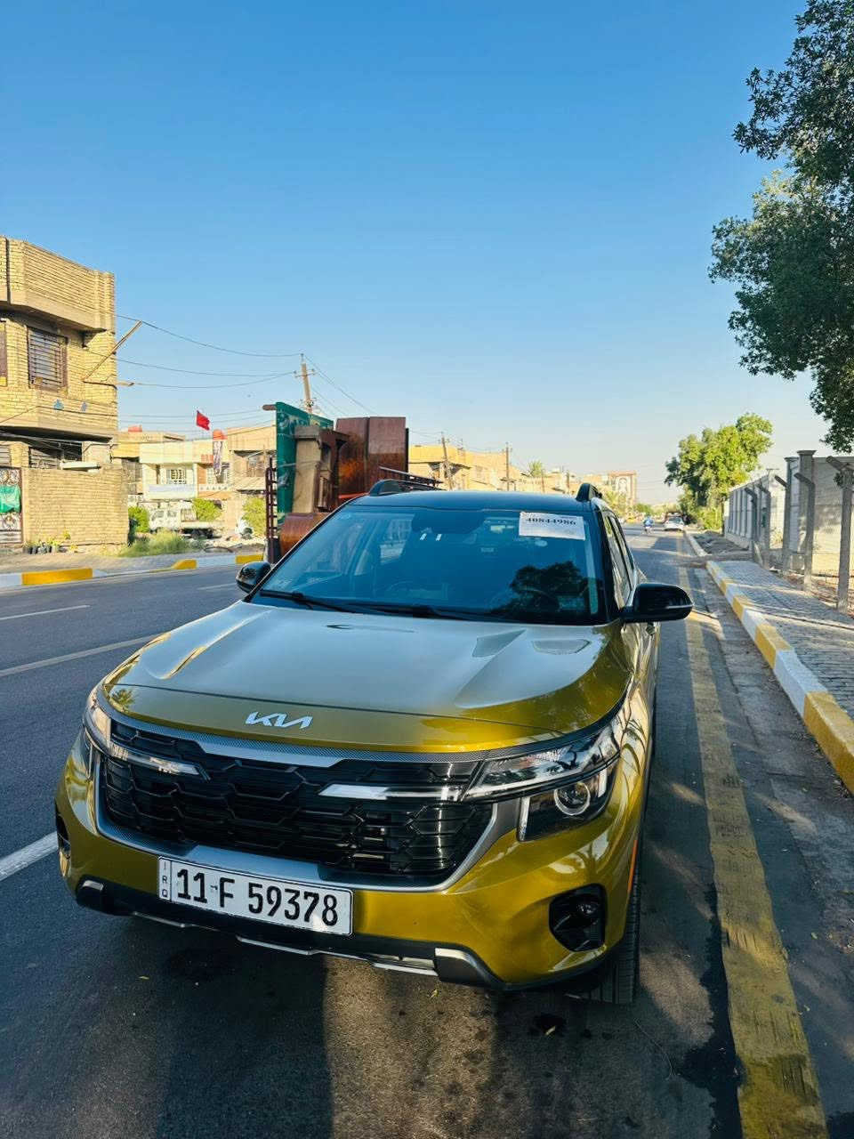 السلام عليكم 
كيا سلتوز 2024 تو كلر لون مميز 
مواصفات ال xline تجي فول عدا الفتحه 
مكينه 1600 تيربو ماشيه 6000 ميل 
رادار جانبي 
رادار خلفي 
رادار امامي 
تحديد مسار 
تشغيل عن بعد 
مانع انزلاق
فور ويل 
ويل 18 
تدفئه كشنات 
تبريد خلفي 
3 انظمة قياده نورمل سبورت سمارت 
لايت وبروحكتر عدسه 
بك لايت ليد 
وبعد بيها مواصفات
السياره رقم بغداد بسمي صارله يومين من ترقمة 
صور الحادث بنهاية المنشور 
السياره مابيه مصرف ربع جاهزه ع اخر حبايه 
والصور ضالمته بلواقع احلى 
مكان السياره بغداد 
للاستفسار ***********
