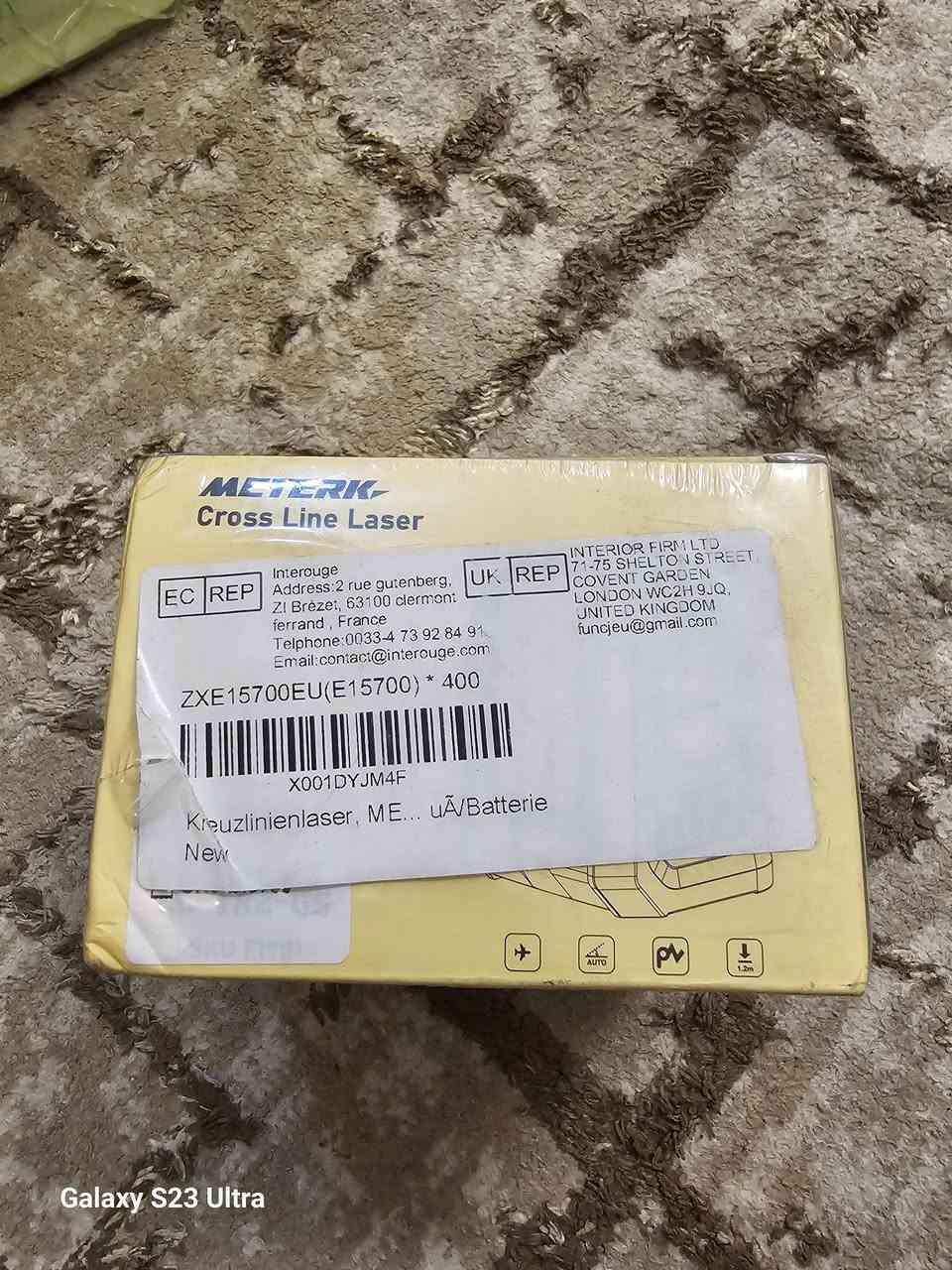 ليزر عمودي افقي بالسلفون جديد وماركه للبيع ٢٠ الف


**إذا كنت صاحب هذا الإعلان وتريد حذفه لأي سبب، رجاءا أرسل رسالة إلى الدعم الفني**