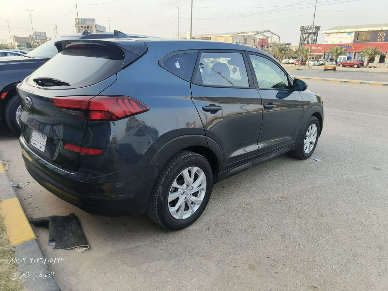 توكسان 2019
امريكي حادثه دعاميه وطخه خفيفه بالبنيد معدله بارد 
بدون صبغ بدون تبديل  
جاهزه من كلشي 
سايد بريك كهرباء  
رادار امامي وخلفي 
اوتو هولد
مكانه نجف 
سعر 150 بيه مجال 
***********
