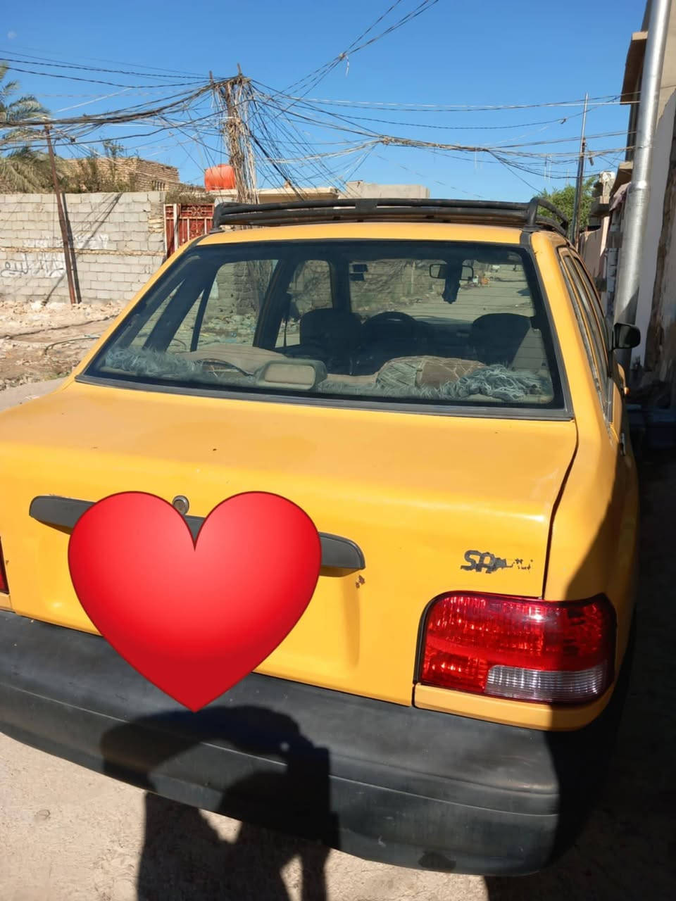 السلام عليكم ورحمة الله وبركاته للبيع سيارة سايبه موديل ٢٠١١ تحويل مشروع وطني سيارة نظيفة رقم بغداد مصفر هيئة وغرامه معليه كلشي ومحرك جديد هذا رقم *********** سعره ٢٧بيهه مجال للطيبين وبلخدمه لاستفسار على رقم شراي اتصال عنوان ديالى
