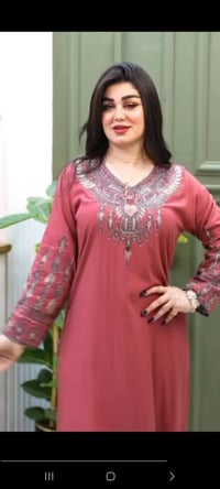 دشداشة كشمير • تطريز غباني • مقاسات L XL XXL