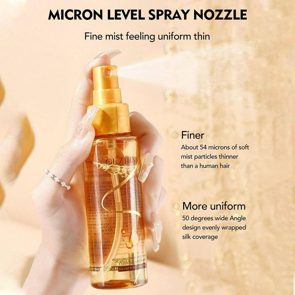 هذا المنتج هو بخاخ سيروم الزيت العطري للعناية بالشعر من ماركة هانبولي (Hanboli Hair Care Essential Oil Spray) برائحة جوز الهند (COCO). يتميز بتركيبة خفيفة وسريعة الامتصاص.فوائد المنتجترطيب عميق: ينعم الشعر الجاف، الباهت، والمجعد بفعالية.علاج التقصف: يساعد في إصلاح أطراف الشعر التالفة والمتقصفة.مكافحة الهيشان: يمنع الشحنات الاستاتيكية ويقلل تشابك خصلات الشعر.رائحة عطرية مميزة: يمنح الشعر لمعاناً طبيعياً ورائحة جوز هند فواحة تدوم طويلاً.طريقة الاستخدامرج العبوة: قم برج الزجاجة جيداً قبل الاستعمال لخلط المكونات.الرش بالتساوي: رش كمية مناسبة من البخاخ على خصلات الشعر من مسافة 10 سم تقريباً.التركيز على الأطراف: يفضل تطبيقه من منتصف الخصلات وحتى الأطراف.التدليك: دلك خصلات شعرك بلطف حتى يمتص الزيت بالكامل ولا تغسله بعد الاستخدام (بدون شطف).يمكن استخدامه على الشعر الرطب بعد الاستحمام أو على الشعر الجاف قبل التصفيف لحمايته من الحرارة.

للستفسار يرجى مراسلة الصفحه✉ 
توجد خدمة توصيل لكل محافظات العراق 🚗🚗


**إذا كنت صاحب هذا الإعلان وتريد حذفه لأي سبب، رجاءا أرسل رسالة إلى الدعم الفني**