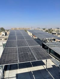 بغداد / حي حطين 📍 وداعا للمولدات وانقطاع الكهرباء❌ بحمد الله وشكره تم ...