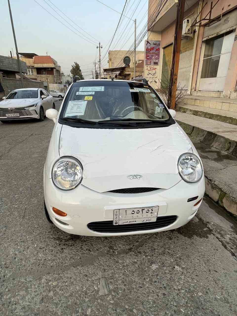 السلام وعليكم شيري كيوكيو 2010 للبيع 
السياره فول عادي جامات كهرب قفل مركزي
طخم تايه جديد باتري جديد طخمها جديد 
السياره جاهزه ماناقصها شي تدفئه وتبريد شغال
شرط الوكاله والتحويل من الشرعي 
صبغ قطعه وحده فقط 
التواصل)***********) وتحياتي للجميع
