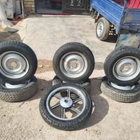 07869771901 السلام عليكم تايرات للبيع سعر الزوج 125 وبه مجال شيء بسيط ...