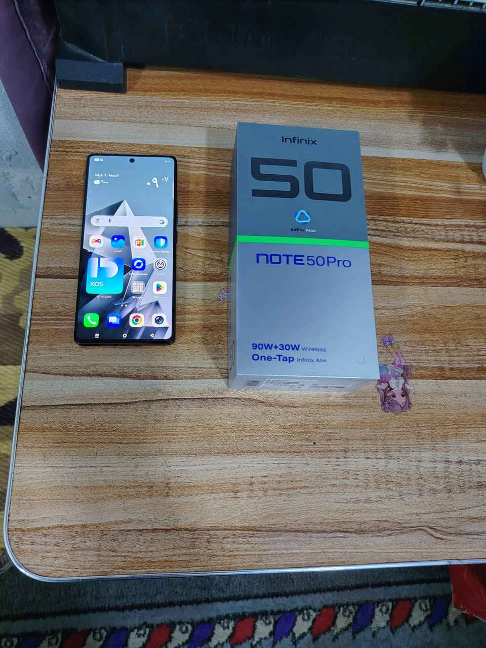 السلام عليكم موبايل اخو الجديد نظافته 95٪ انفلكس نوت 50 برو سعره 240 ألف نهايته قفل للاتصال ***********
