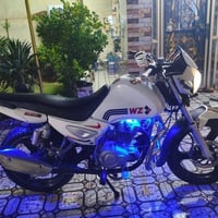 دراجه سنكي MZ محرك 200 موديل 2020 الدراجه بيها خيط تدخين سعرها 650 وبي...