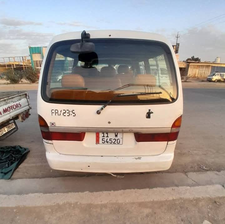 السلام عليكم كيا بريجو للبيع موديل 97 رقم بغداد انكليزي معمره عام بيه طخه بالطويله بالذيل السياره نضيفه للشغل 
السعر 50ورقه وبيهه مجال 
العنوان الحسينيه المعامل ***********
