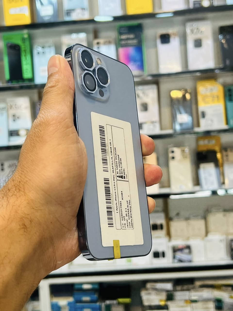 ايفون 13 برو ماكس

ذاكره 128✅✅شرق اوسط 

البطاريه🔋90

غير خاضع لصيانه او التصليح 💁

بدون ملحقات 

السعر  🔥🔥🔥🔥🔥🔥🔥🔥

ومتوفر لدينأ البيع  نقد وكذالك بالتقسيط 

لحاملي بطاقة ماستر كارد💳 الرافدين فقط 

لموظفي الدوائر الحكومية المدنية✅

قطاع الكتروني وبدون حجز المستمسكات

نضام القسط على 10 شهور وبدون مقدمه✌️

كذالك نشتري جميع الهواتف المستخدمه 

العنوان📍واسط_الزبيديه _مجاور  حيدر ميكاترو 💁

علاء للهاتف النقال 🎩

***********-***********📞
