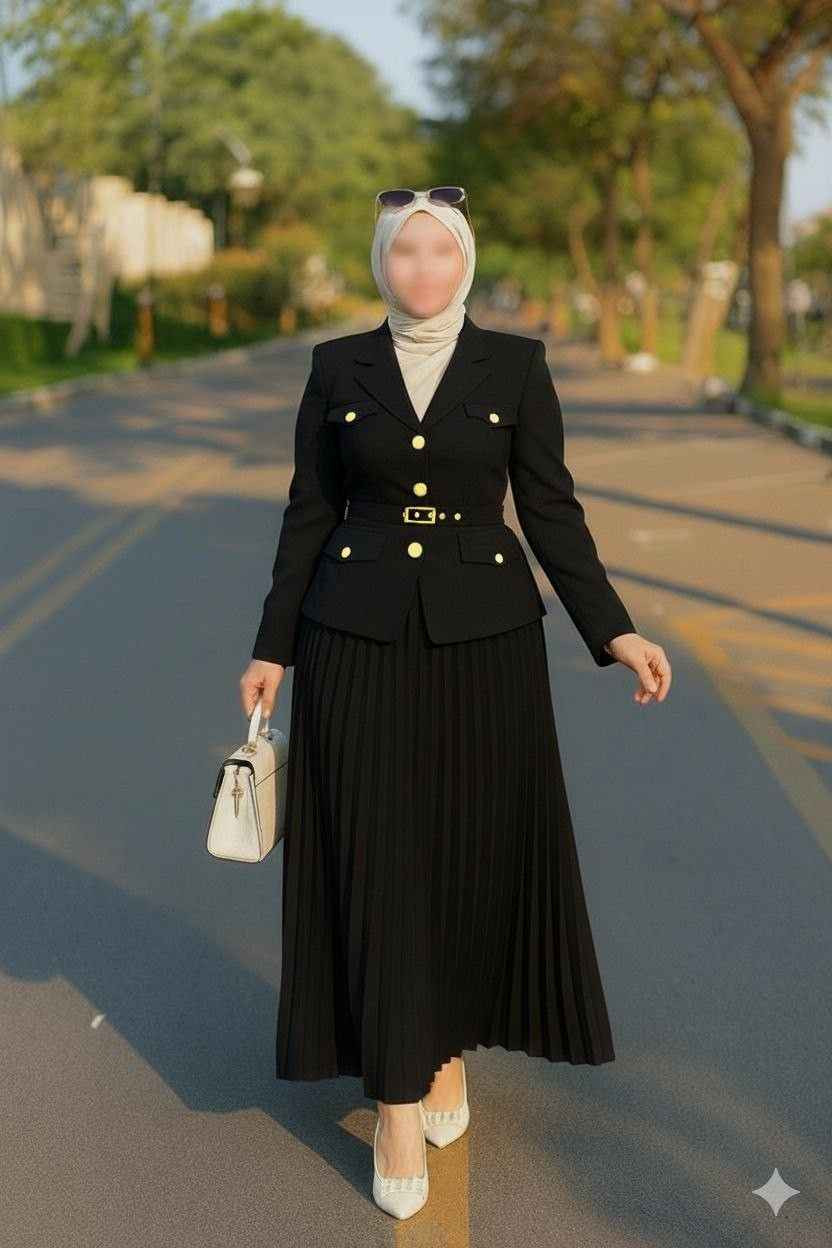 تقدم لكم شركة ريواز موديلنا الجديد 😍 

طقم فخم وانيق قطعه راقيه جدا Vip

*الطقم مكون : ستره وتنورة وحزام 😍
القماش الاصلي جدا فخم   
* ستره مبطنه طول 70 سم
تنورة طول 105 سم 
وحزام 

* القياسات /
42/44/46/48/50/52 

* الوان / اسود نيلي رصاصي وماروني


**إذا كنت صاحب هذا الإعلان وتريد حذفه لأي سبب، رجاءا أرسل رسالة إلى الدعم الفني**