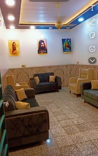 اللهم صل على محمد وآل محمد دار زراعي للبيع   ١٠٠م مربع  مرقم من قبل ال...