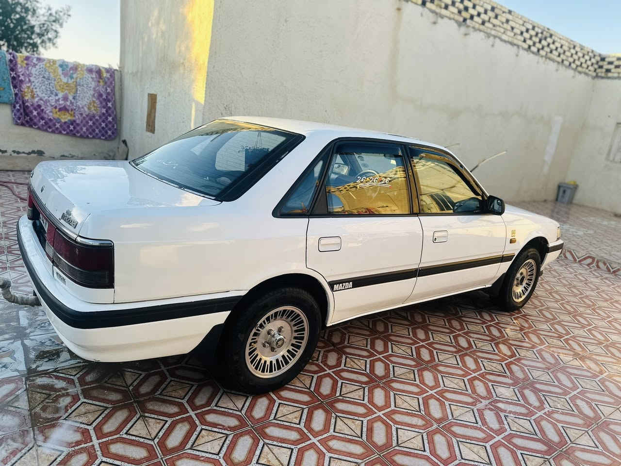 سلام عليكم للبيع فقط مازدا كفاله عامه من صبغ بيه شبر صبغ جاملغ خلفي ولدوسه مصلحه سياره كله بلادي شركه بسمي رقم اربيل تريد تحويل تريد وكاله جاهزه عله اخر حبايه موديله ١٩٩١ العنوان الشطره الستفسار *********** السعر ٥٨قفل قفل
