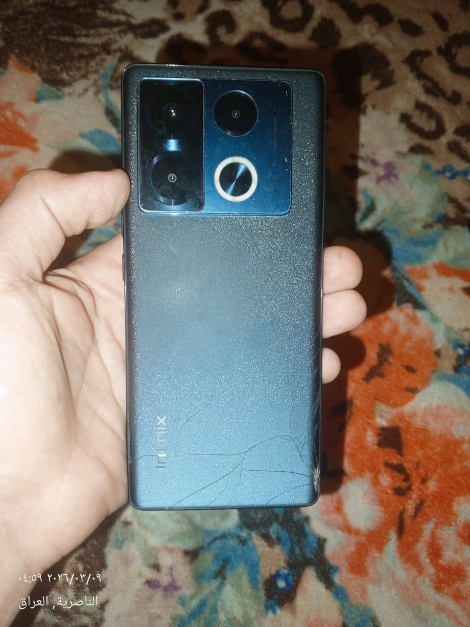 سلام عليكم نفنكس نوت 40 برو مامفتوح بلادي على وضع الشركه بس ضهره مكسور بيع او مراوس بايفون 11 عادي سعر 150


**إذا كنت صاحب هذا الإعلان وتريد حذفه لأي سبب، رجاءا أرسل رسالة إلى الدعم الفني**