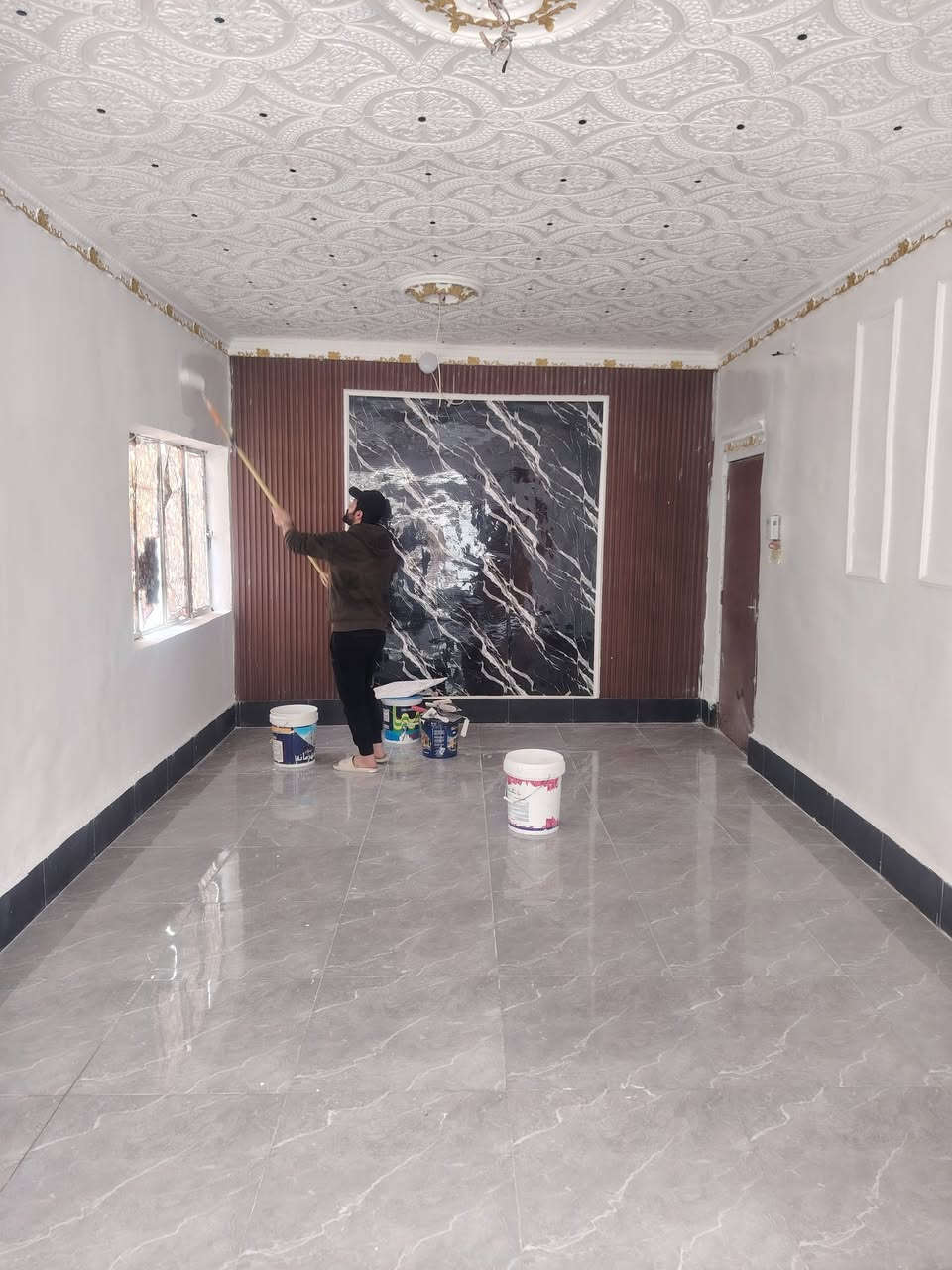 صباغ  ديكورات طلس داخلي +خارجي واجهيات تصليح الرطوبه الغاء السيراميك فوم تركي +فلين متفرغ للتواصل بي واتساب *********** بابل فقط
