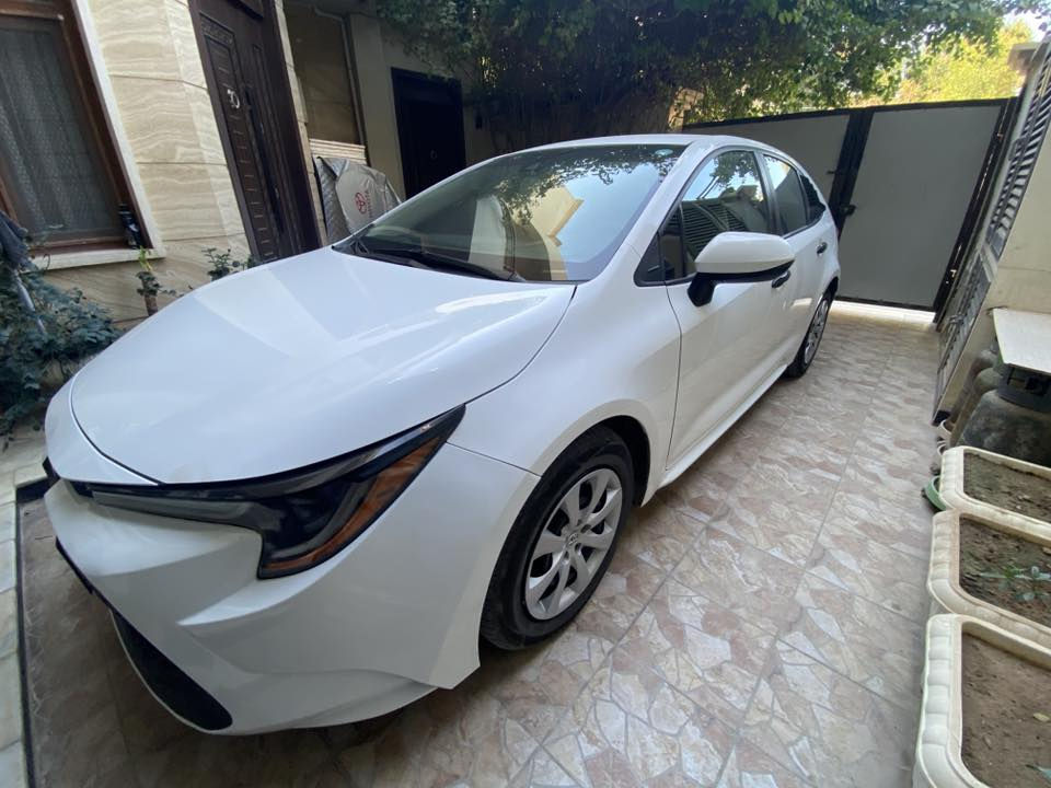 كورلا ٢٠٢٢ ابيض ثلجي
ماشية ٤٥،٦٠٠مايل
حادث مرفق بصور
جاملغ تبديل نفس لون وباب مصبوغ 
وحافة الباب الخلفي بي باردشي بسيط
رقم اربيل باسمي شرط تحويل
سيارة نظيفة جداً واستخدام شخصي
مكان السيارة ديالى بعقوبة 
السعر ١٧٣ ورقة وبيه مجال بسيط 
***********
