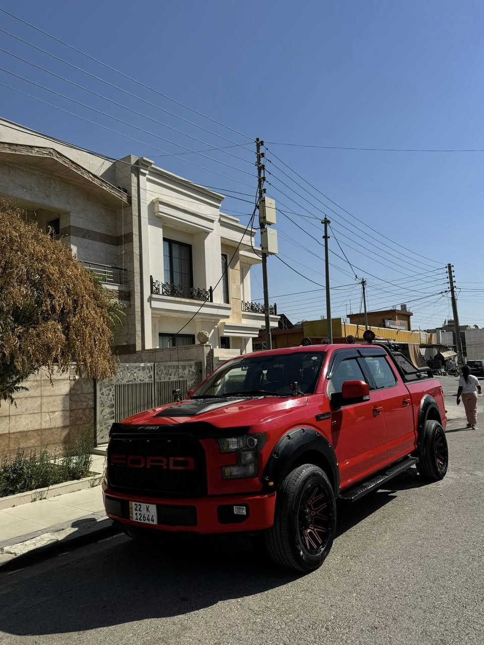 فورد F150 خليجي. شريكه نيڤا فورويل گير بل كاع مو تعليك
كشنات جلد كهرباي بدون ارباك بيها سونر
بدون ضرر بدون صبغ كير محرك بشرط     
موديل 2016
ماشية 180 كيلو
محرك 8 سلندر بشرط صرف نفخ 
سنوية تنتهي 2028.                       سعر215مجال مرواس اوبيع
دبل سويچ سيار احله من الي بل صور
بودي قصير  وباب كبير
فول مواصفات مكفولة حتى من دعاميات 
رقم اربيل سيار بيها منضومه غاز 100لتر شغل اربيل ضمان5سنوات ////وكاله تحويل نفس اليوم
عنوان السيارة اربيل مرواس او بيع *********** وتس اب
