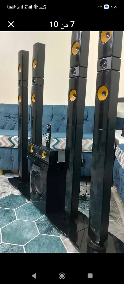 سستم مسرحي ال جي جديد بلوتوث صوتة ثري دي سعرة 175الف يوجد توصيل


**إذا كنت صاحب هذا الإعلان وتريد حذفه لأي سبب، رجاءا أرسل رسالة إلى الدعم الفني**