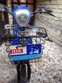 دراجة شحن • بطاريات جديدة • تمشي ٦٠ كم