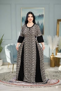 دشداشة كلوش • كشمير شبح • مقاسات L XL XXL