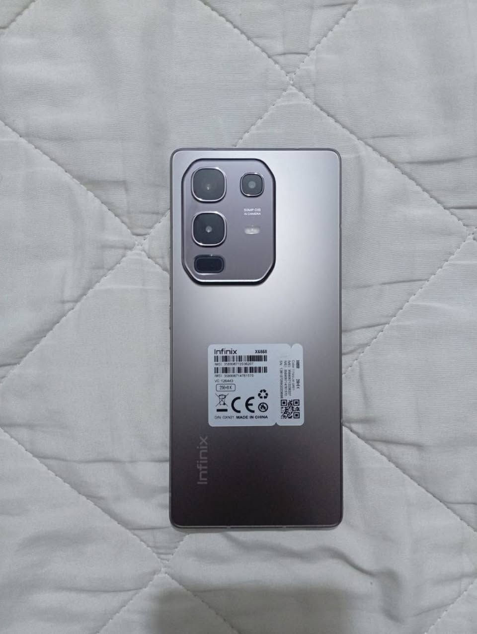 انفنكس نوت 50 

الله شاهد صار اقل الشهر من ماخذه يعني اخو الجديد مستخدم قليل كلش

مواصفاته معروفه

ذاكره 256  ،  العشوائيه 8 + 8

البطاريه 5200 ملي امبير + يجي ويا شاحن لاسلكي 30 واط وشحنه العادي 40 واط

الكامره الخلفيه M50+OIS+M2 

الكامره الاماميه 13M

الشاشه 144 هيرتز + بصمه مدمجه بلشاشه

الله شاهد اخذته قبل اقل الشهر بـ 290 لحد يكسر بسعره الله يخليكم 

السعر 250 قفل قفل مابي مجال ابد 249 ميرهم 

لحد يعاملني فدوه اروحلكم السعر ثاتب

يرهم مراوس شعندك نزل 

عنواني بغداد البياع حي التراث 

ماعندي توصيل لو لراس الشارع ماعندي 

رقمي *********** بغداد, العراق
