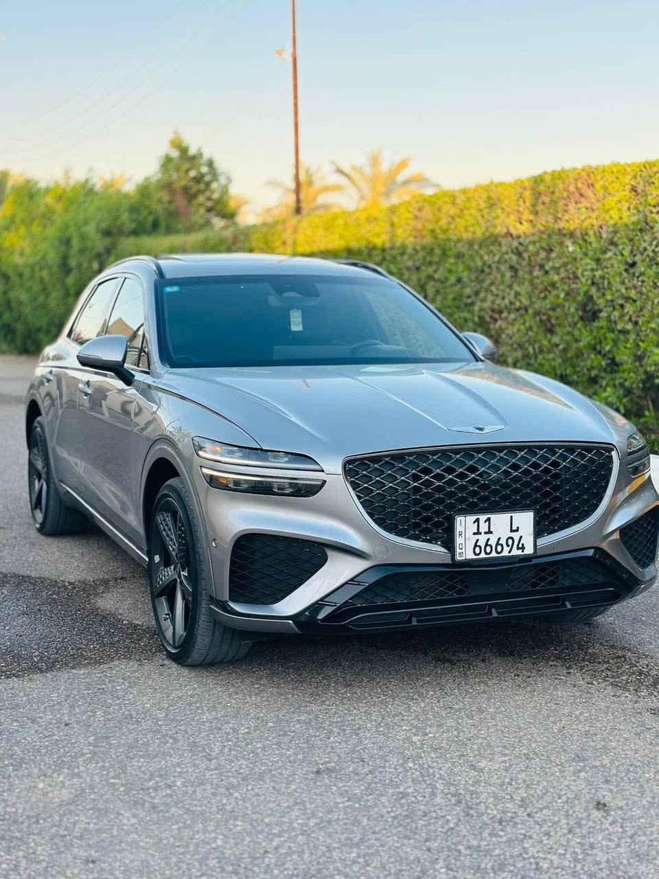 جينيسيس GV70 موديل 2023 برستيج 
رقم بغداد مميز شرط التحويل

الـــــــــــــسعر : الرد تلقائي 📩

المحرك 3500  تون تيريو 380 حصان 
ماشية 70 الف ميل  قابل لزيادة

اعلى موصفات بالسيارة
فول فول مواصفات 6 سلندر فور ويل بانوراما
رقم بغداد مميز ب اسمي تحويل مباشر
تخم جديد + شوت جديدة + دسكات
 
تشغيل عن بعد 
داتا شو (HUD)
شاشة كبيرة
فور ويل 
كامره دواره 360درجه 
تحكم ستيرن
رادار
نظام مراقبة السائق بكاميرا خاصة في العدادات 
حساسات

وهواي مواصفات بيها
السيارة حيل نضيفة ماتحتاج اي مصرف

الضرر فقط بنيد مبدل و مصبوغ
الدعامية مبدلة بلادي نفس اللون و بدون دواخل

لا لغد و لا شاصي حته البراكيت ما مطخوخ
ايرباك دركه فقط طاك
 
مكان السيارة: الحلة
للاستفسار : *********** واتساب

لعرض سيارتك على الصفحة بنفس الطريقة راسلنا
