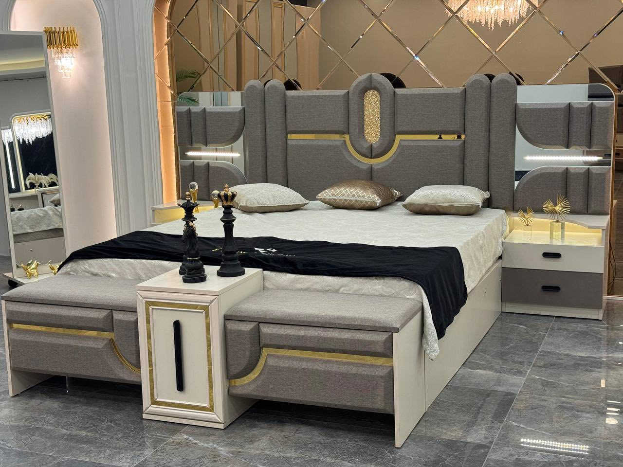 🌟 غرفة تجمع بين الأناقة العملية والتصميم العصري لتمنح منزلك مظهراً مميزاً 🌟

موديل كوبا المودرن

10 قطع              كنتور ملحق 335 سم

✅ ضهر بلوك
✅ برغي وچوي حديد
✅ سرير مخزن
✅ شغل درجة أولى

📩 راسلوا الصفحة أو تواصلوا عبر الرقم:
📱 ***********
(يتوفر واتساب لخدمتكم
