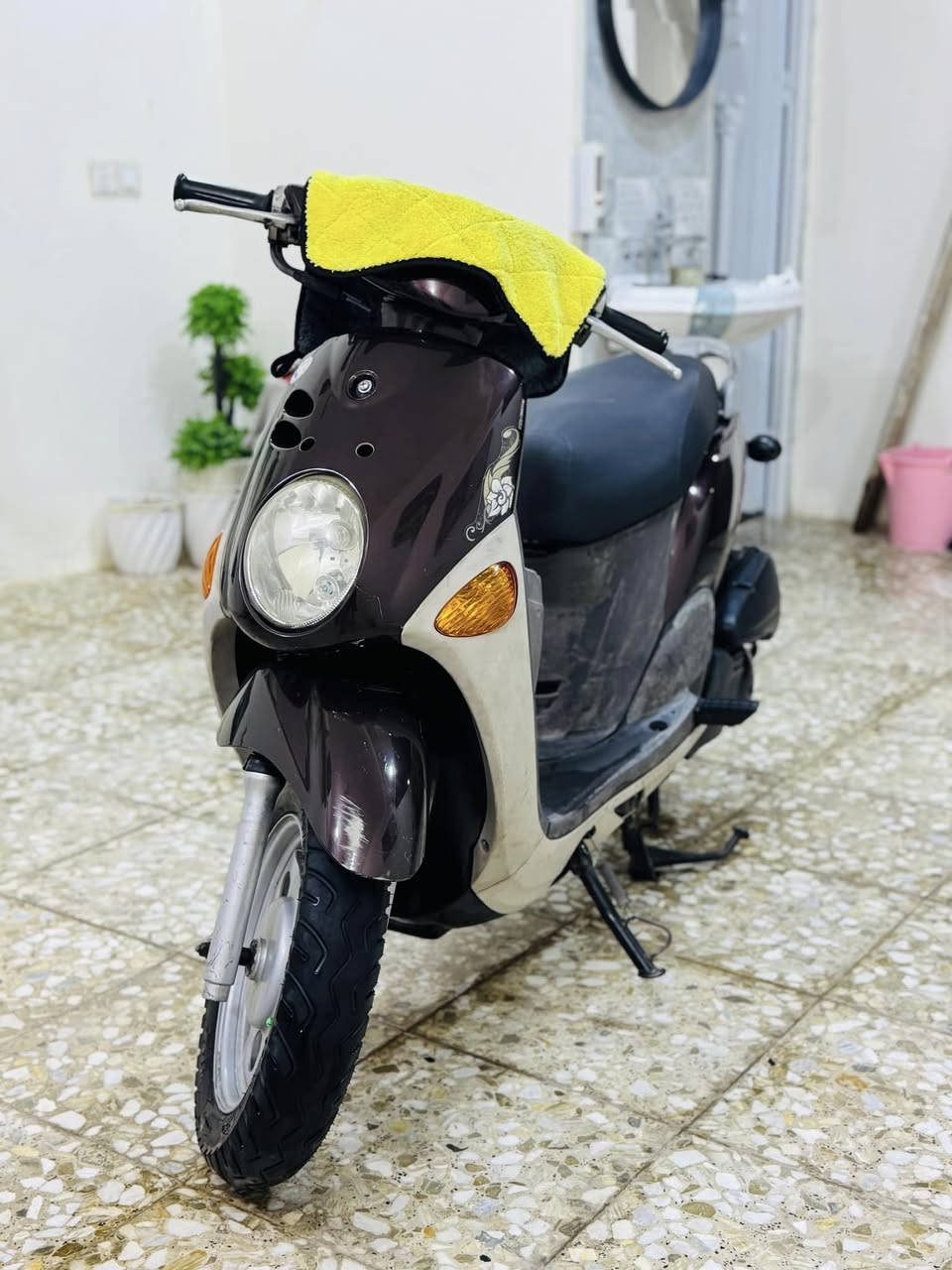 السلام عليكم من رخصت الادمن دراجه فله مديل 12 دراجه باكيت مكينه خرسه صاله شهرين من نزلته رمبه ومطالعه مرتين الدراجه ختم واحد شوفت عينك برغي مانقص بيه سعر قفل 900 وتجي وشوفه احله من الصور ستفسار ***********
