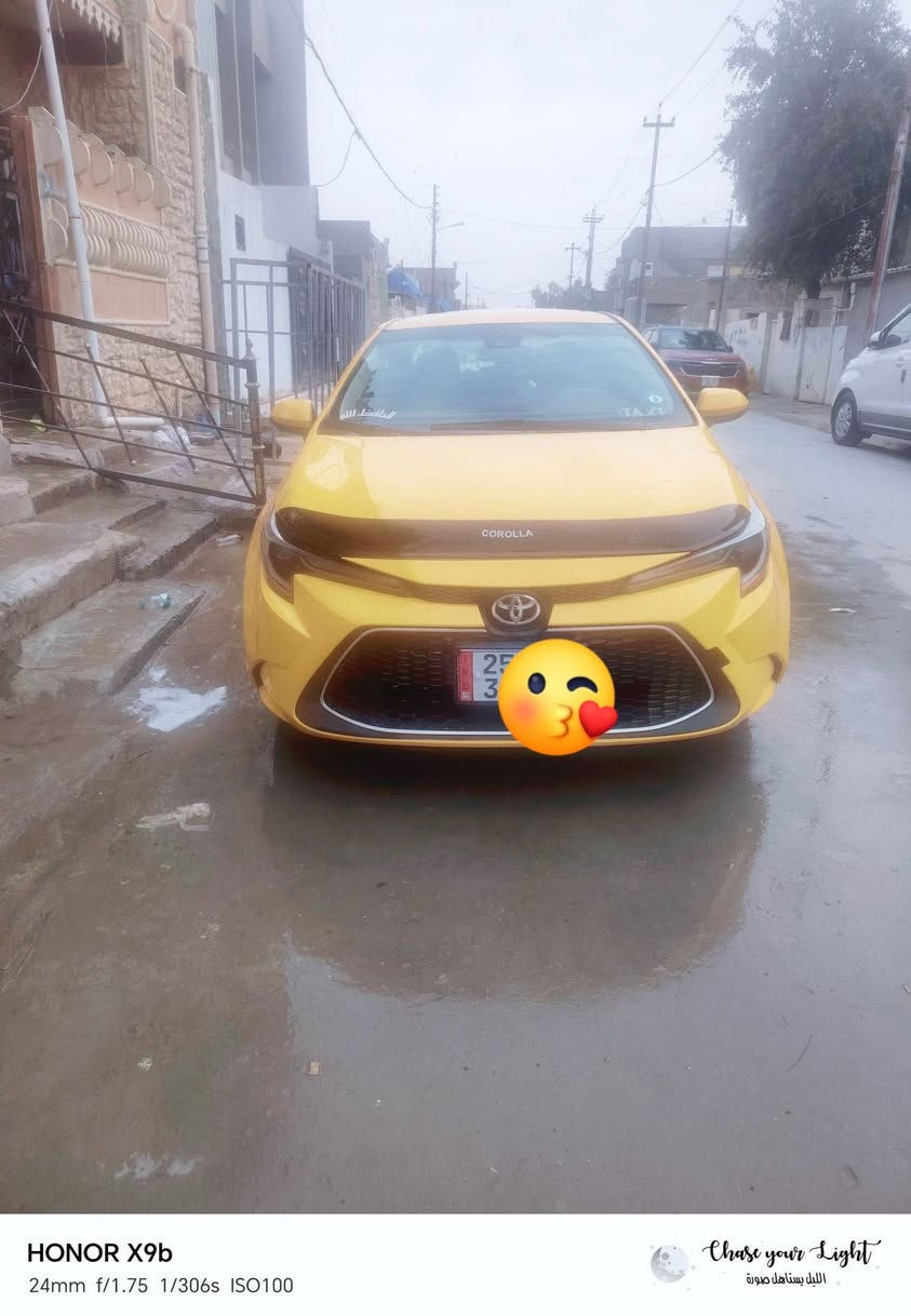 كورلا للبيع موديل ٢٠٢٠ بدون دواخل بس البونيد مبدل كير محرك وتبريد شرط السعر 158وبيها مجال ***********
