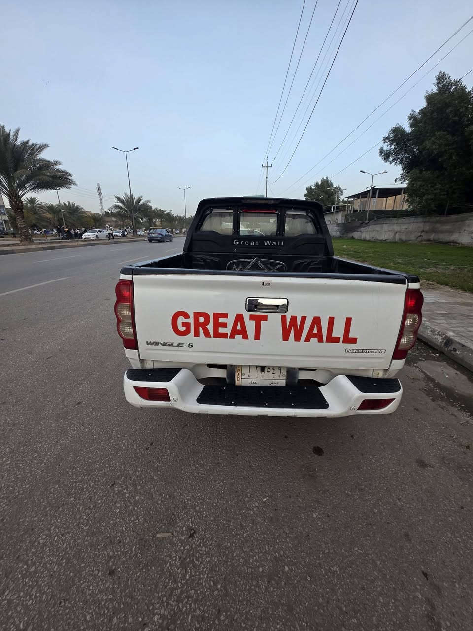 كريت ويل 2015
رقم ديالى  مشروع وطني 
السعر 80
باسم تحويل ثاني يوم  
السيارة ماشية 117 الف 
السيارة بالصندوق بيهة صبغ ماشر 
واكو بارد بجامل الخلفي اماشر  باقي السيارة مكفول 
حدادية كلهة جديده مبدلة  
علمآ تصقط السنوية شهر 4 
مكان السيارة كربلاء  
رقم الهاتف ***********
