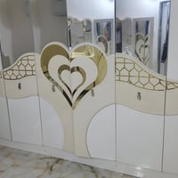 ب 300 الف فقط بيع مستعجل  غرفة نوم 7 قطع بيها اضرار سكك الجرارات وصومي...