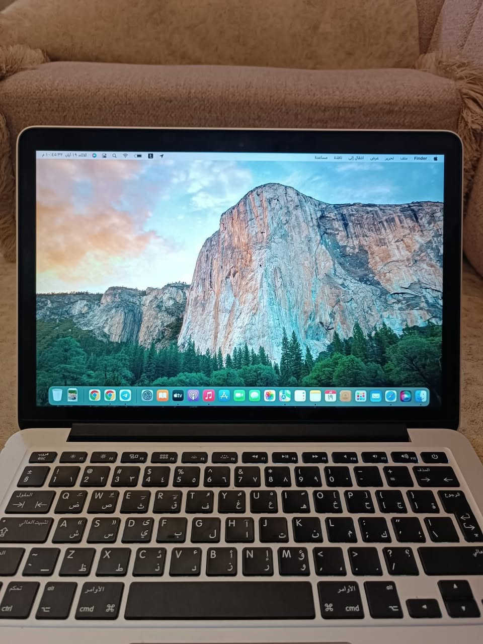 السلام عليكم 

لابتوب ابل mac book pro للبيع 
جهاز نضيف مامستعمل شهر بس جديد لوك 
مع شاحنه فقط ادفع سعر عجبني ابيعك 

هاي صوره ومواصفاته كدام العين


**إذا كنت صاحب هذا الإعلان وتريد حذفه لأي سبب، رجاءا أرسل رسالة إلى الدعم الفني**