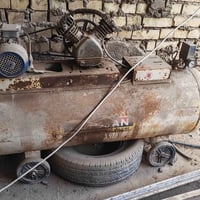 معمل PVC مرتب 6 قطع مع الكمبريسر الحجم الكبير كل القطع شغاله فقط الكتر...