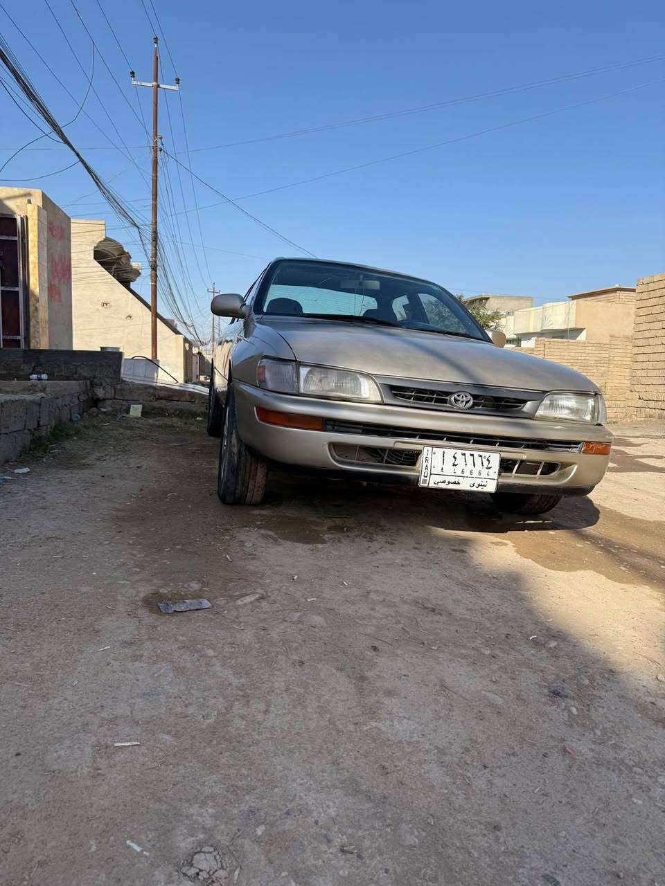 للبيع كورلا موديل 1991 سياره حلوه بيها نواقص بسيطه مكان السيارة بيجي لتواصل ع
***********
***********
