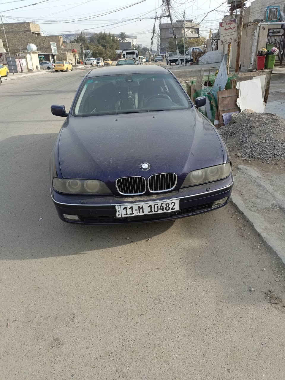سياره Bmw موديل 98 صقر لونها ازرق كير محرك مكفول تبرد تخم تاير سياره جاهزه *********** السعر70
