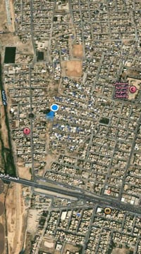 بيت للبيع ابيعه قطعة ارض 200م حي العروبه قريب جسر الرابع موضح العنوان ...