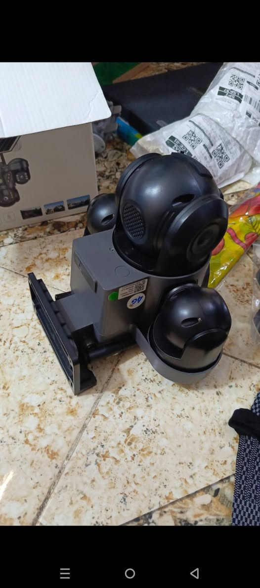 كامرة على طاقة شمسية
جديدة غير مستخدم 
تدعم فقط سيم كارت 4G
يعني ما تحتاج نت 
تفيد اهل المزارع والامكان الي ما بيها واي فاي
ما تدعم الواي فاي
دوارة 360 درجة
مع انارة 
مع رام 32 گيكا
وبيها بعد مميزات
للبيع مكاني البصرة الزبير
سعر 50 الف 
***********
توصيل ما عندي
